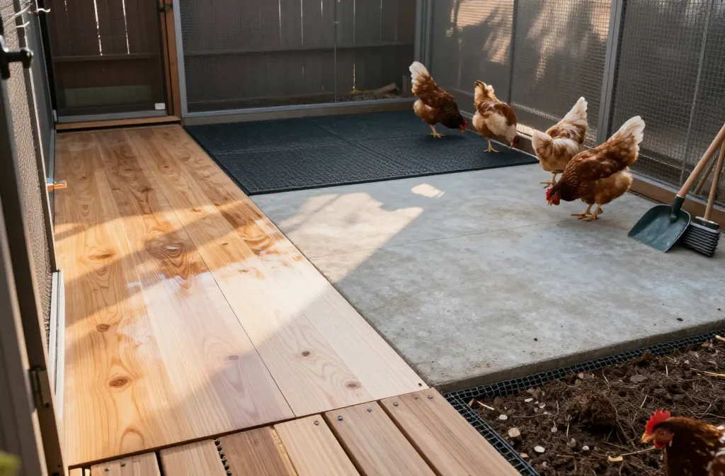 Chicken Coop Flooring Options Compared