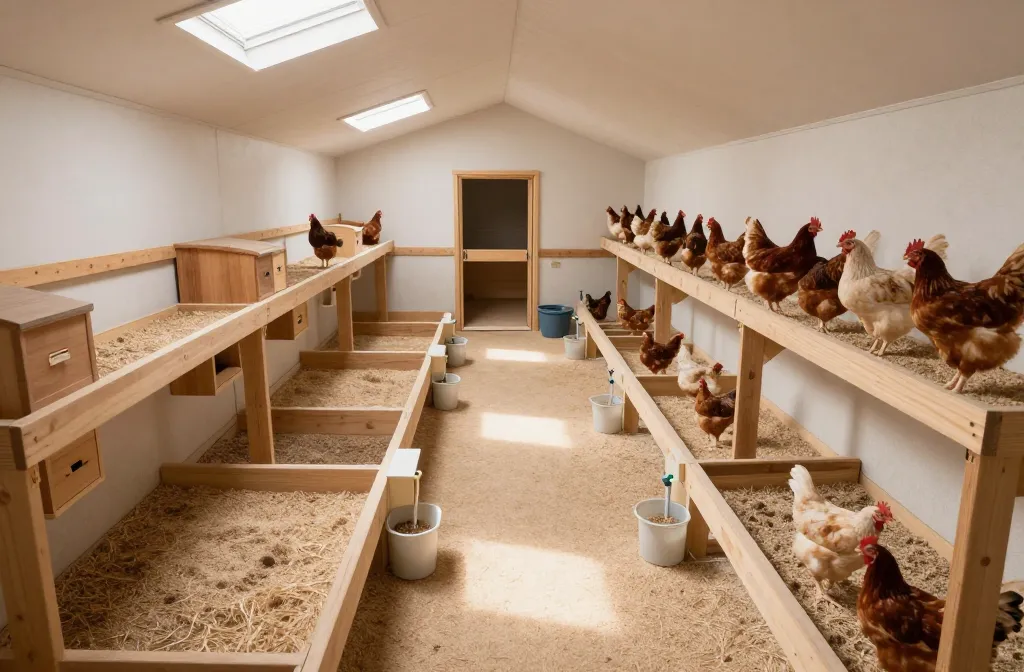 Chicken Coop Layout Inside — What Goes Where