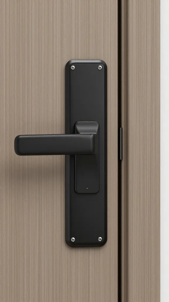 interior people-door with kick plate and seal