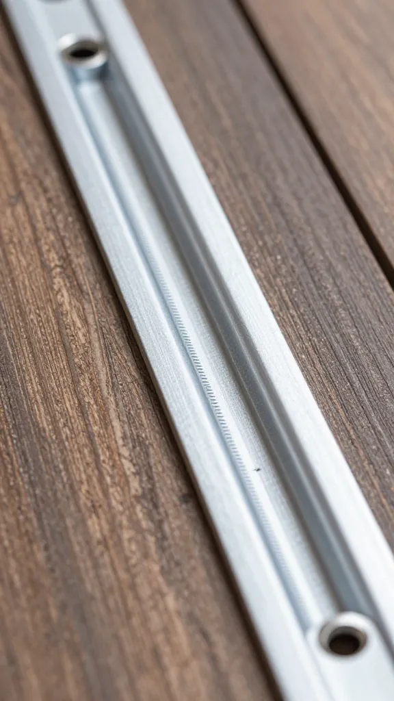 ridge vent slot measured with metal tape
