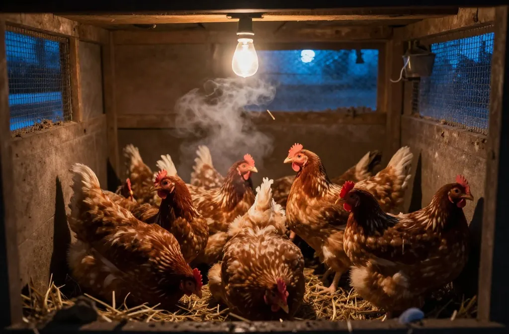 Why Do Chickens Sleep in a Pile in Winter?