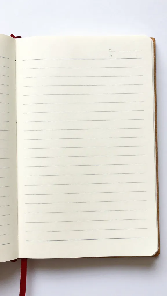ledger notebook open to chicken budget line