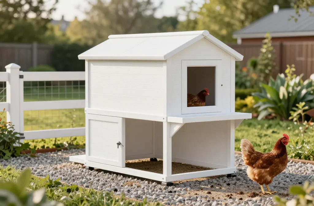 7 White Chicken Coop Ideas — And How to Keep Them White
