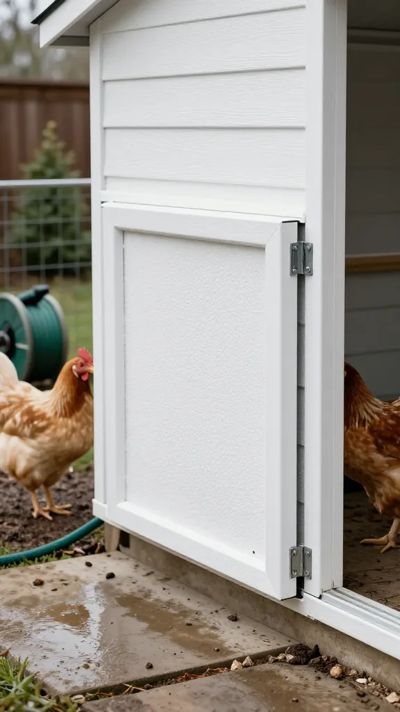 The Removable Coop Kick-Panel You Can Take to the Hose