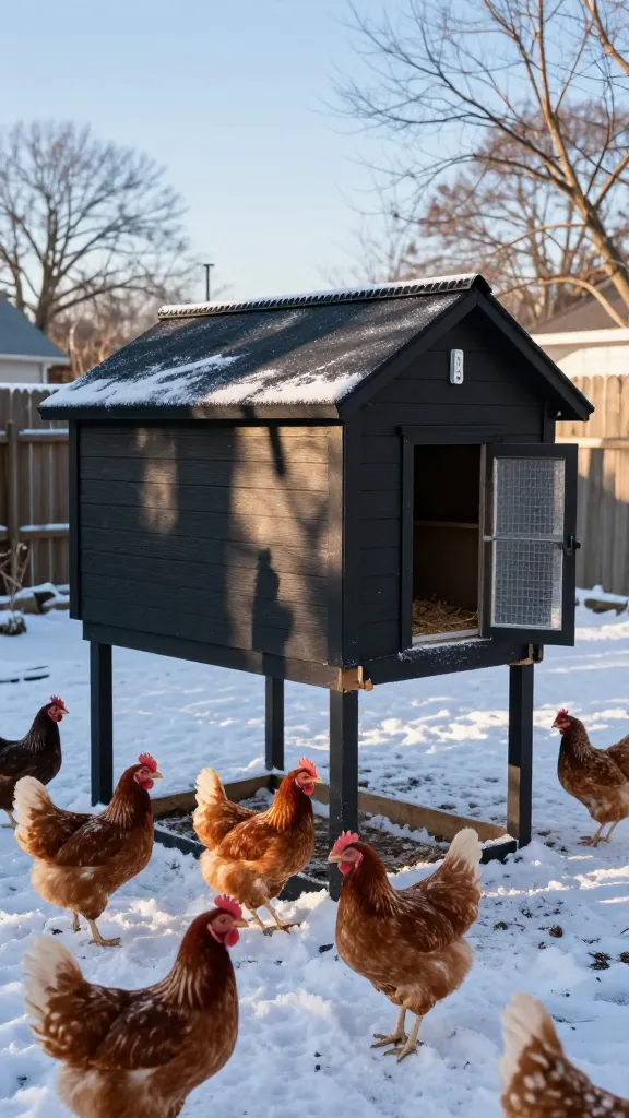 Black Coop, Cold Weather: When Heat Helps Instead of Hurts