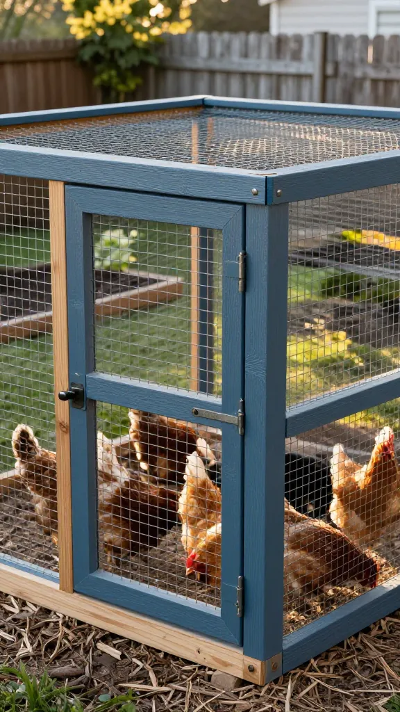 Hardware Cloth With a Painted Frame: Secure First, Then Color