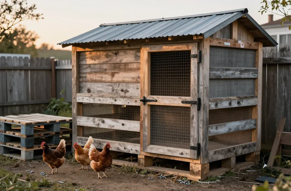 8 Rustic Chicken Coop Ideas — Built From Salvage and Weathered Wood