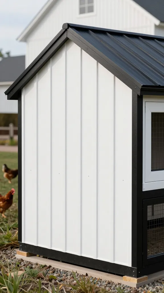 Vertical Board-and-Batten Coop Siding: Construction-Ply That Reads Fancy