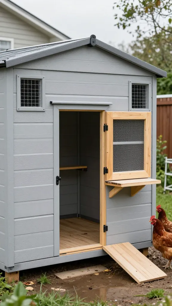 Shed-Conversion Chicken Coop: $480 Retrofit That Doesn't Look DIY