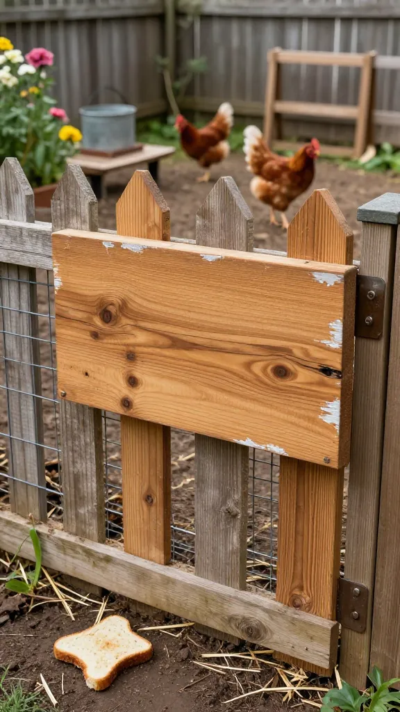 'No Bread' - The House Rule That Stopped the Tosses for a backyard chicken coop