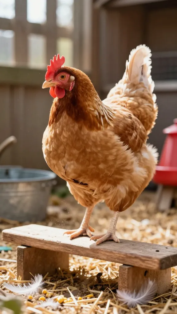 Omelette, The Sit-Com Lead Who Trips on Air for a backyard chicken coop