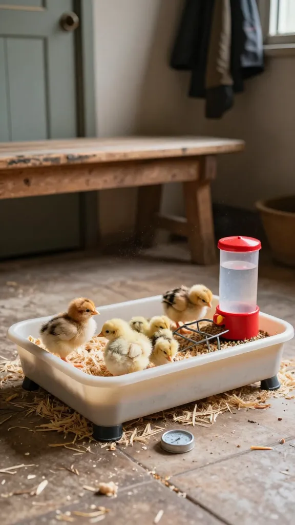 The Brooder Plate You'll Actually Sleep With for a backyard chicken coop