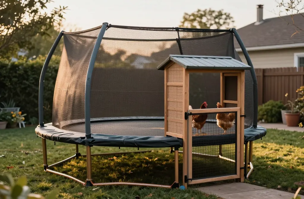 7 Trampoline Frame Chicken Coop Ideas — What Worked and What Sagged