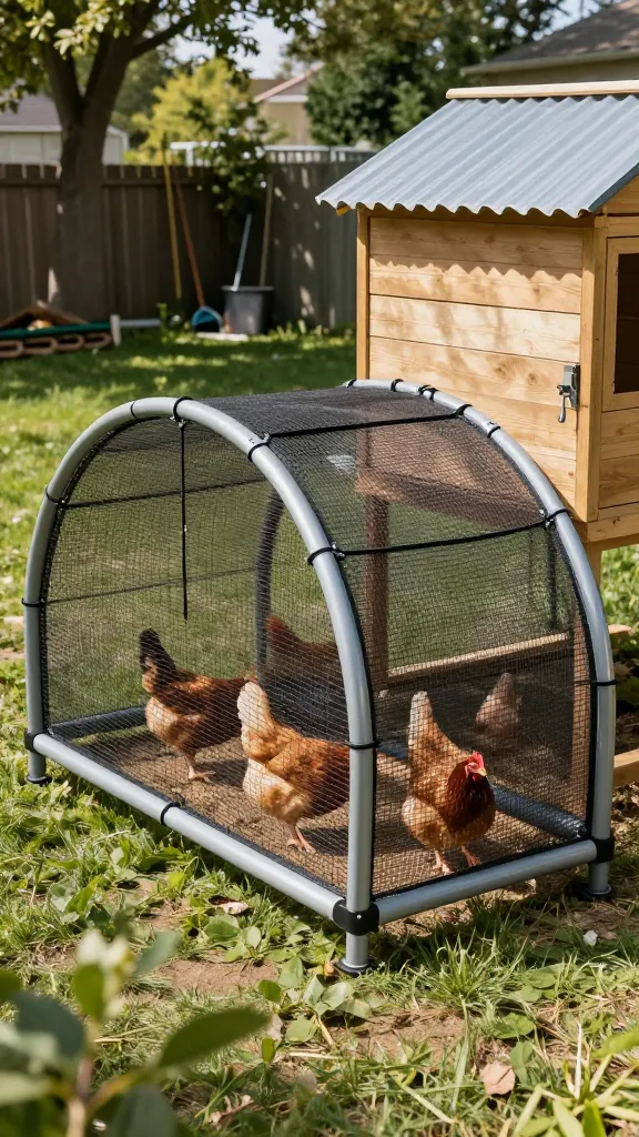 The Hoop-Run Trampoline Coop: 1 Weekend, Under $300, Predator-Safe