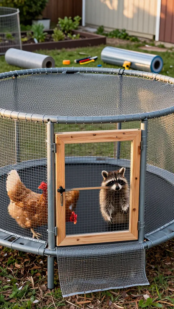 Hardware Cloth vs. Poultry Netting on a Circle: Where to Spend for a backyard chicken coop