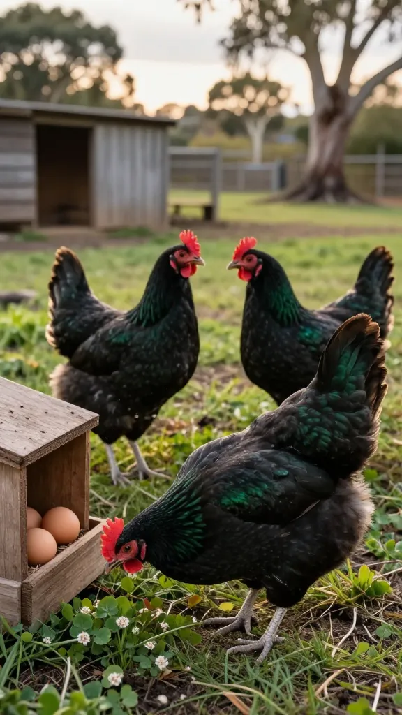 Australorps Hold an Egg Record Without Acting Like It